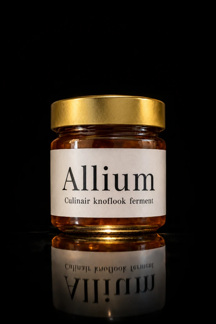 Allium Fermenten — gefermenteerde knoflook in honing